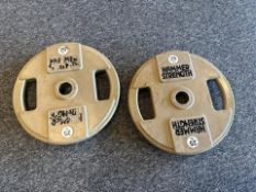 Hammer Strength 25kg Plates