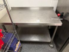 Stainless Steep Prep Unit With Can Opener