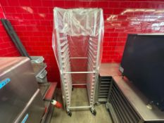 Stainless Steel Bakery Tray Trolley