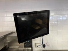 15 inch Monitor and Arm