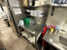 Stainless Steel Prep Unit