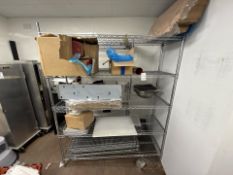 2 Racks Of Metro Adjustable Metal Shelving