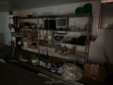 3 Racks Of Adjustable Metro Metal Shelving