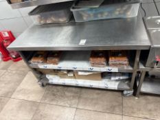 Stainless Steel Prep Table