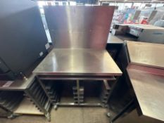 Stainless Steel Prep Table With Bakey Tray Shelves