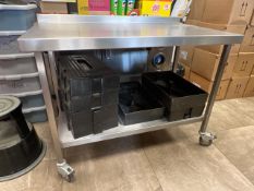 Stainless Steel Prep Table