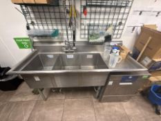 3 Basin Stainless Steel Sink Unit