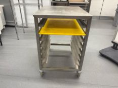 Mobile Stainless Steel Rack x3