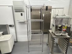 Metal Storage Rack x5