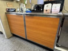 Duke Stainless Steel Prep Area with Sink