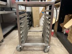 Stainless Steel Tray Trolley