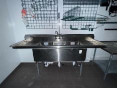 3 Basin Stainless Steel Sink Unit