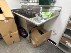 Stainless Steel 3 Bin Sink Unit