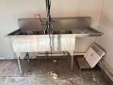 3 Basin Stainless Steel Sink Unit