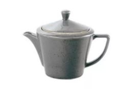 Set of 2 x Porcelite Seasons Storm Grey Teapots 18oz, 11 Available in Total