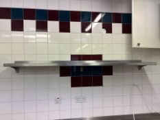 Stainless Steel Wall Shelf