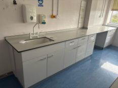 Science Lab Desk Unit With Sink