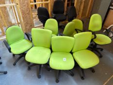 Adjustable Office Chairs X 8