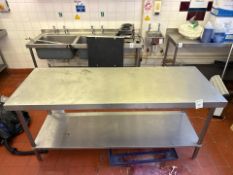 Stainless Steel Prep Unit
