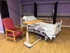 Medical Bed, Chair & Bed Table