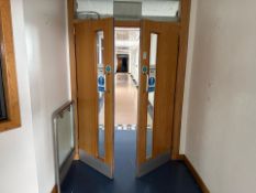 Automatic Double Fire Door