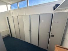 6 x Assorted Metal Storage Cabinets