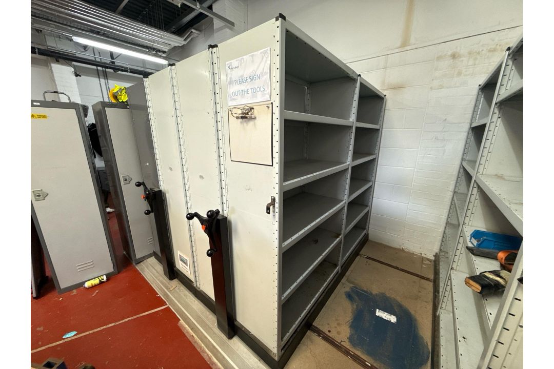 High Density Mobile Shelving System - Image 5 of 6