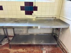 Stainless Steel Prep Unit With Drawer