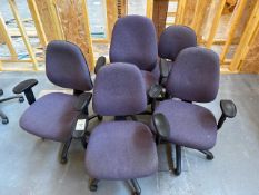 Adjustable Office Chair Purple X 5
