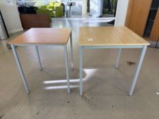 Pair Of Wooden Tables