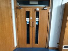 Automatic Double Fire Door
