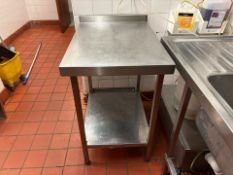 Stainless Steel Prep Unit