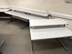 Desks With Shelf X 3