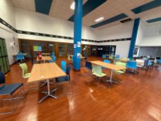 10 x Rectangular Canteen Tables & 40 x Chairs