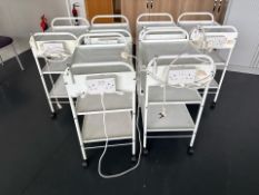 6 x Beauty Therapist Trolleys With Power Socket