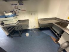 Stainless Steel Dishwashing Unit