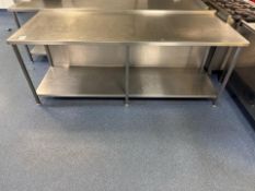 Stainless Steel Prep Table