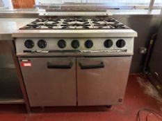 Falcon 6 Ring Burner Oven