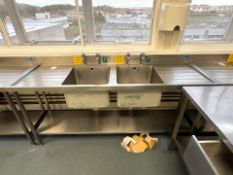 Stainless Steel Double Sink Unit