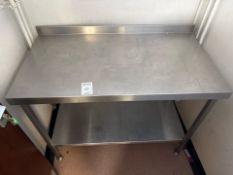 Stainless Steel Prep Table