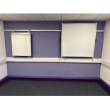 Pair Of Hanging Whiteboards & Track