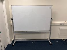 Mobile Double Sided White Board