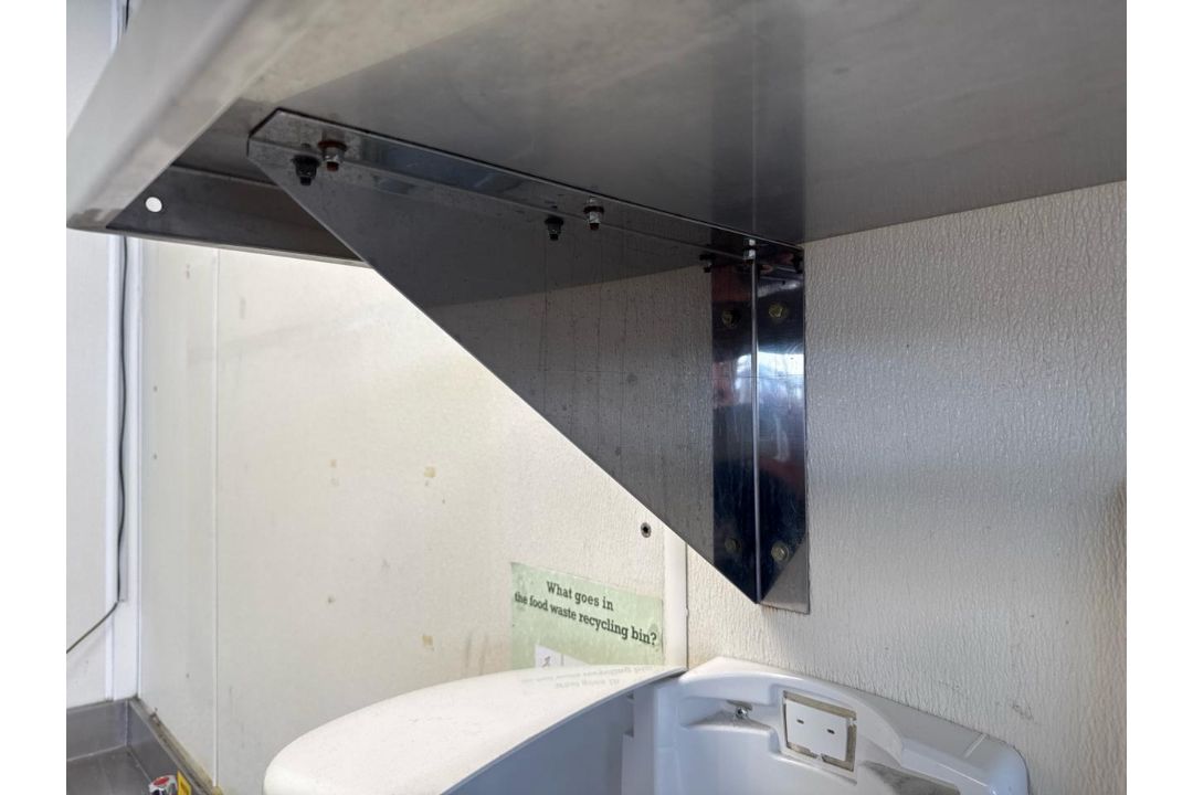 Stainless Steel Wall Shelves X 2 - Image 5 of 7