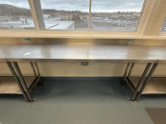 Stainless Steel Preperation Table With Upstand