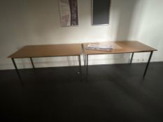 Pair Of Rectangular Tables