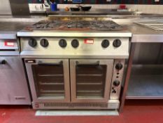 Falcon 6 Ring Burner Oven