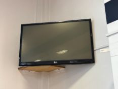 Black LG TV