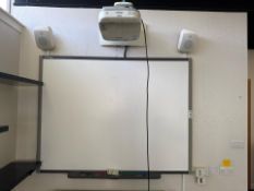 Epson Projector, Smartboard and Speakers