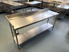 Stainless Steel Prep Table