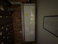 Square D Tline Electrical Distribution Panel, 3-Phase, Approx. 24-Way, Steel Enclosure